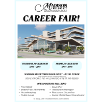Madison Resort Wildwood Crest Job Fair