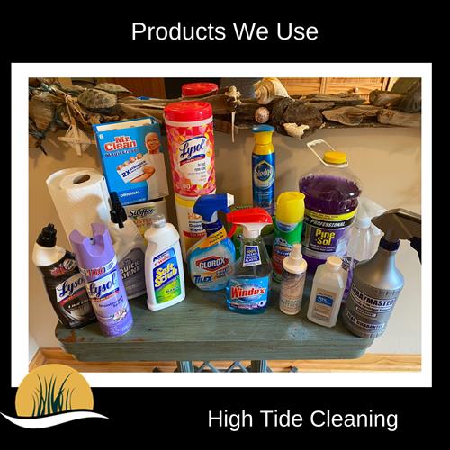 Cleaning Supplies High Tide Cleaning Uses