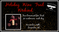 Holiday Wine Trail Weekend at Jessie Creek Winery