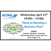 SCORE Seminar: How to Develop a Business Plan
