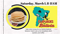 (M) Flapjacks for Bolivia: Community Pancake Breakfast & Fundraiser