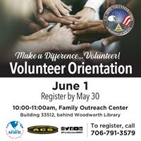 (M) Volunteer Orientation