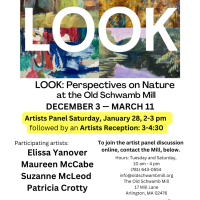 Artists’ Panel Discussion at Old Schwamb Mill