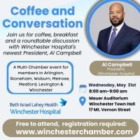 Coffee & Conversation with President of Winchester Hospital, Al Campbell