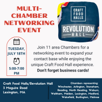 Multi-Chamber Networking at Revolution Hall July 2023