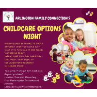 Arlington Family Connection's Childcare Options Night