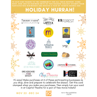 Holiday Hurrah - Shop Local Promotion in East Arlington