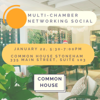 Multi-Chamber Networking at Common House in Stoneham