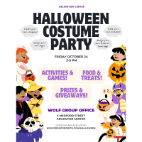 Halloween Costume Party at the Wolf Group in Arlington Center