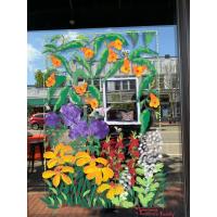 Arlington Heights Spring Themed Window Painting 2026