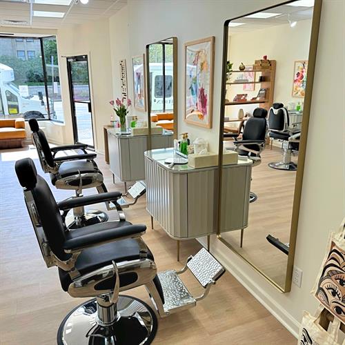 Inside Our Arlington Salon Inside Our Arlington Salon