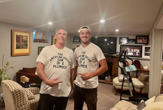 An Earrly Father's Day Gift! Owen passed his Plumbing Test! An Earrly Father's Day Gift! Owen passed his Plumbing Test!