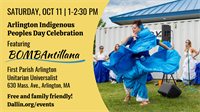 Arlington Indigenous Peoples Day Celebration Featuring BOMBAntillana