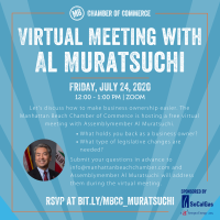 Virtual Meeting with Assemblyman Al Muratsuchi