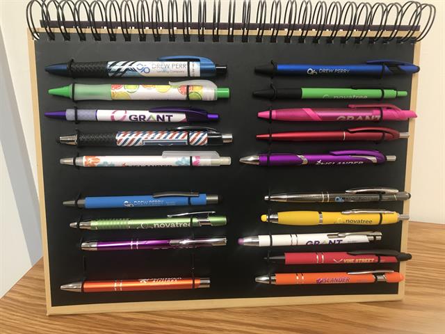 Showroom pens