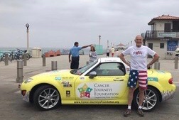 Start of the 2018 Tour de USA for Prostate Cancer Awareness at Manhattan Beach Pier