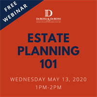 Free Webinar: Estate Planning 101 (May 13)