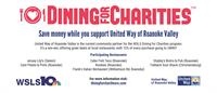 WSLS 10's Dining for Charities to benefit United Way of Roanoke Valley