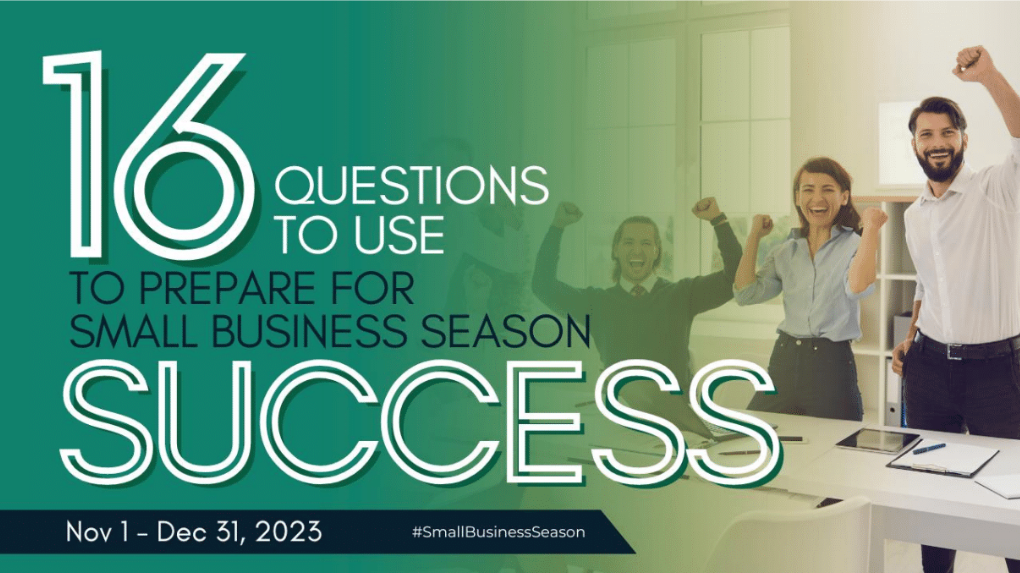 Image for 16 Questions to Use to Prepare for Small Business Season Success