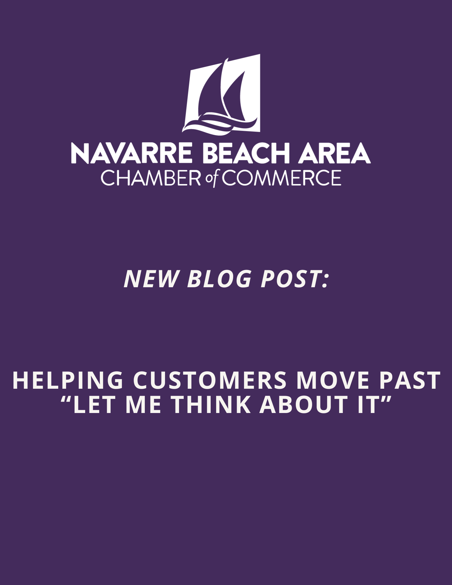 Image for Helping Customers Move Past “Let Me Think About It”