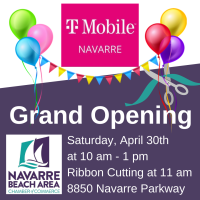 Grand Opening Celebration and Ribbon Cutting for T-Mobile in Navarre