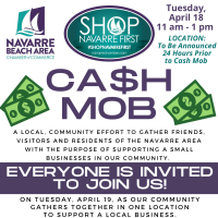 Navarre Chamber CA$H MOB at Ellie's Boutique "Thrifts & Gifts"