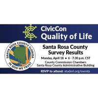 CivicCon: First Santa Rosa County Quality of Life Survey