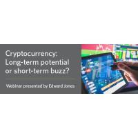 Join our live webinar, Cryptocurrency: Long-term potential or short-term buzz?