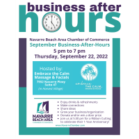 Business After Hours Hosted By Embrace the Calm Massage & Facials