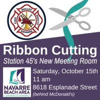 Ribbon Cutting for Holley Navarre Fire Rescue Station 45’s New Meeting Room