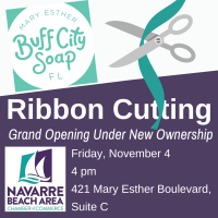 Ribbon Cutting for Buff City Soap - Mary Esther (UNDER NEW OWNERSHIP)