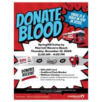 Community Blood Drive at Springhill Suites by Marriott Navarre Beach