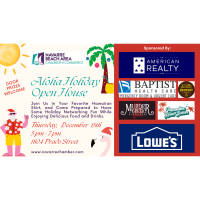 “Aloha Holiday Open House” The Navarre Chamber's Annual Holiday Open House