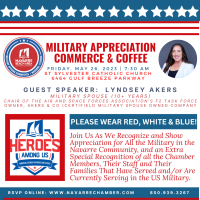 Annual Military Appreciation Commerce & Coffee (Networking & Breakfast)