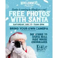 Free Photos with Santa at Windjammers on the Pier Restaurant & Bar