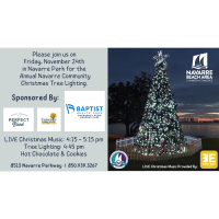 Official Community Christmas Tree Lighting in Navarre Park