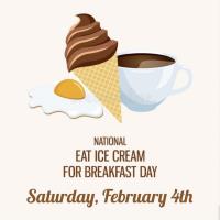 National Eat Ice Cream for Breakfast Day at The Twist