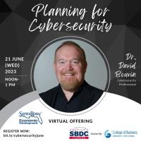 Planning for Cybersecurity - A Virtual Workshop