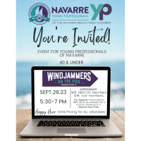 Young Professionals at Windjammers on the Pier Restaurant & Bar