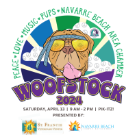 WOOFSTOCK 2024 - Presented by: St Francis Veterinary Center and Navarre Beach Pet Retreat