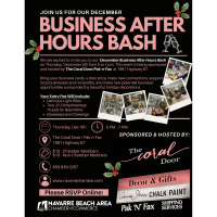 Business After Hours Bash at The Coral Door Gift Items & Home Decor