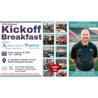 Annual Kickoff Breakfast sponsored by Andrews Institute and Gulf Breeze Hospital (August Commerce & Coffee)