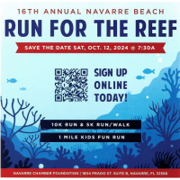 16th Annual Navarre Beach Run for the Reef