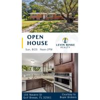 OPEN HOUSE: 3 BR/2 BA -104 Navarre Street (in Gulf Breeze Proper)