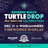 Fireworks & Navarre Beach Sea Turtle Drop on New Year's Eve to Kickoff Navarre Centennial Celebration