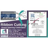 Ribbon Cutting for Rowell Roofing