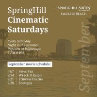 Cinematic Saturdays at Springhill Suites-Navarre Beach