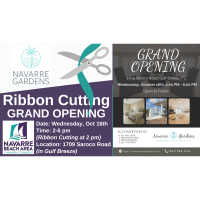 Ribbon Cutting for the Grand Opening of Navarre Gardens West