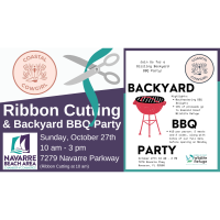 Ribbon Cutting for Coastal Cowgirl's Backyard BBQ Party