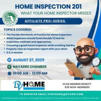 ECAR AFFILIATE PRO-SERIES: Home Inspection 201 - What Your Home Inspector Missed